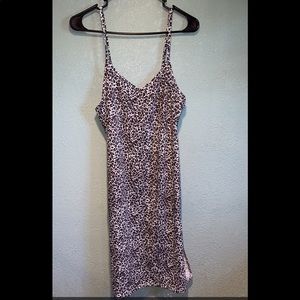 Leopard/cheetah print dress